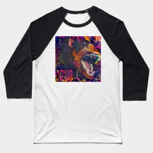 Abstract Without Warning Baseball T-Shirt